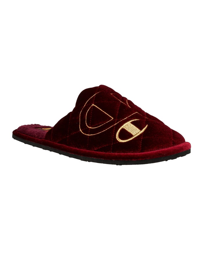 Pantuflas Champion Hombre - Sleepover Lux ( Rojas Oscuro ) 2960748-BJ